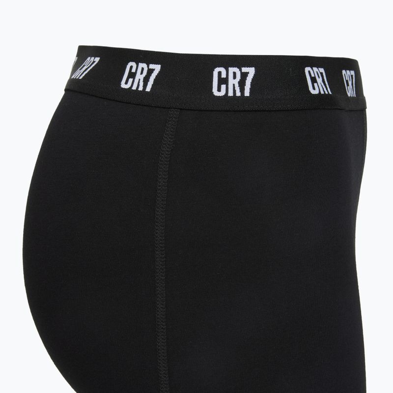 Férfi boxer nadrág CR7 Fashion Trunk 2 pack black 4
