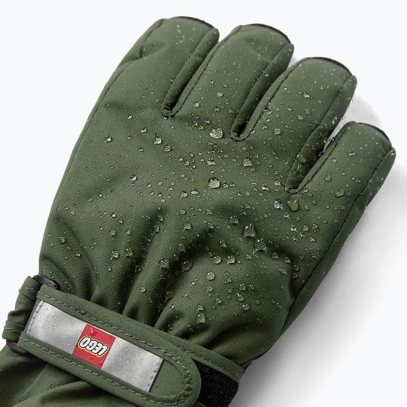 Gyerek síkesztyűk LEGO Lwatlin 700 dark green 3