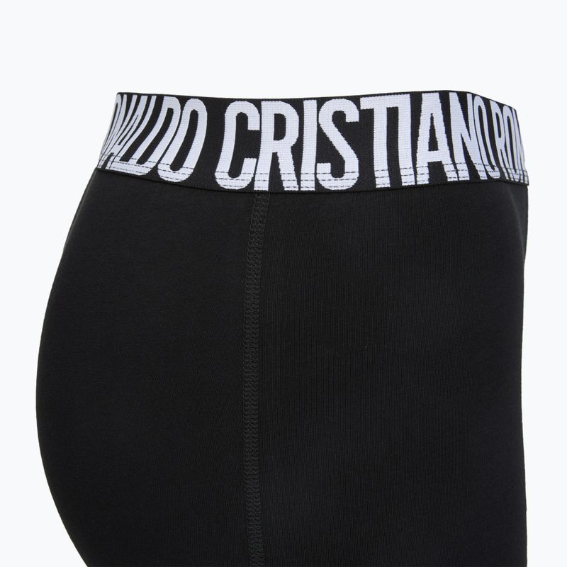 Férfi boxer nadrág CR7 Fashion Trunk 2 pack black 4
