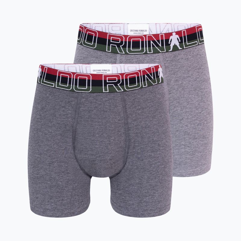 Gyermek boxer nadrág CR7 Trunk 2 multicolour pairs