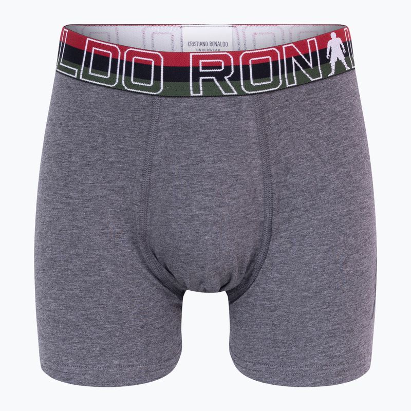 Gyermek boxer nadrág CR7 Trunk 3 multicolour pairs 2