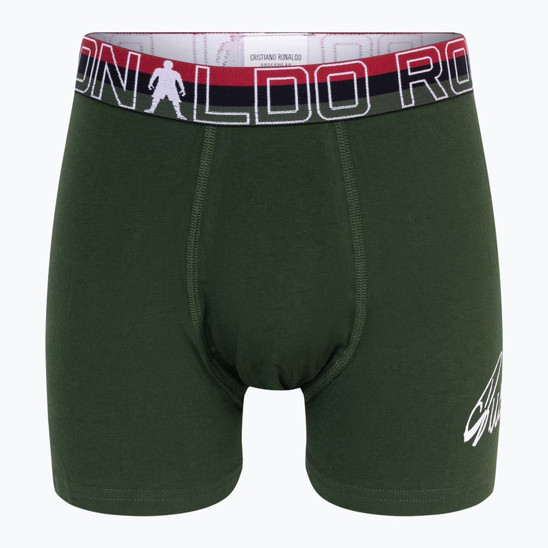 Gyermek boxer nadrág CR7 Trunk 3 multicolour pairs 4