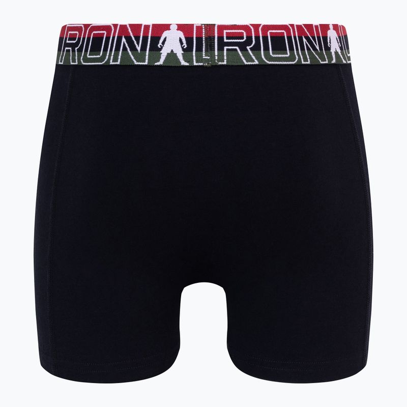 Gyermek boxer nadrág CR7 Trunk 3 pairs black 3