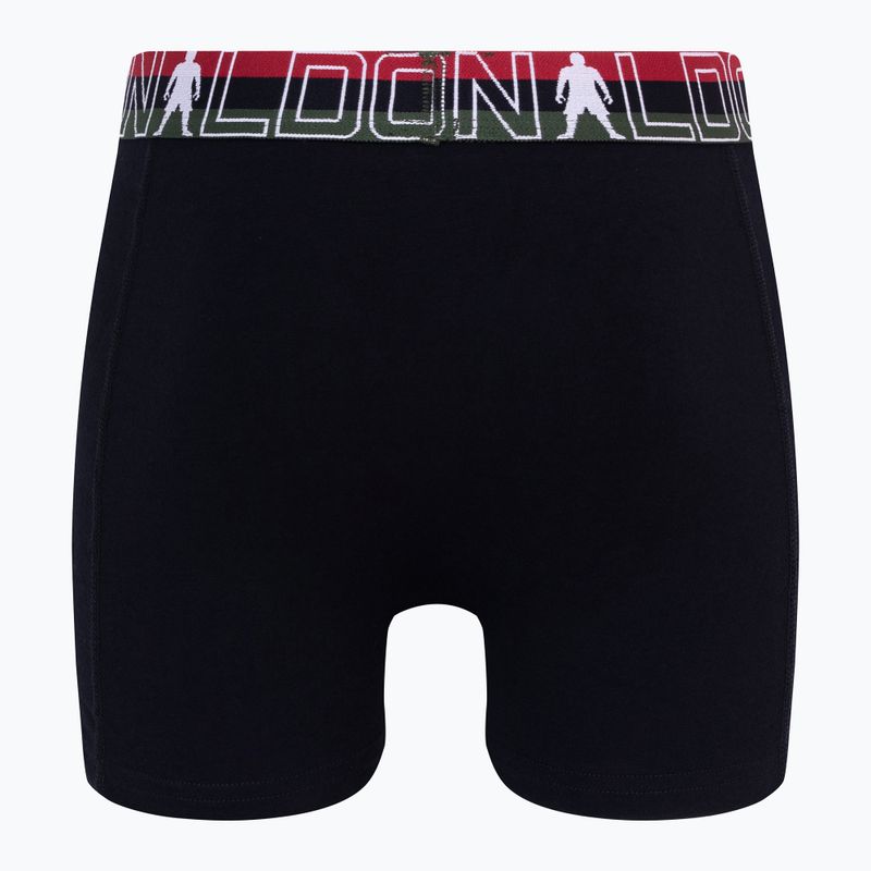 Gyermek boxer nadrág CR7 Trunk 3 pairs black 5