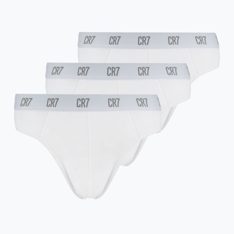 Férfi boxeralsó CR7 Basic Short 3 pár fehér