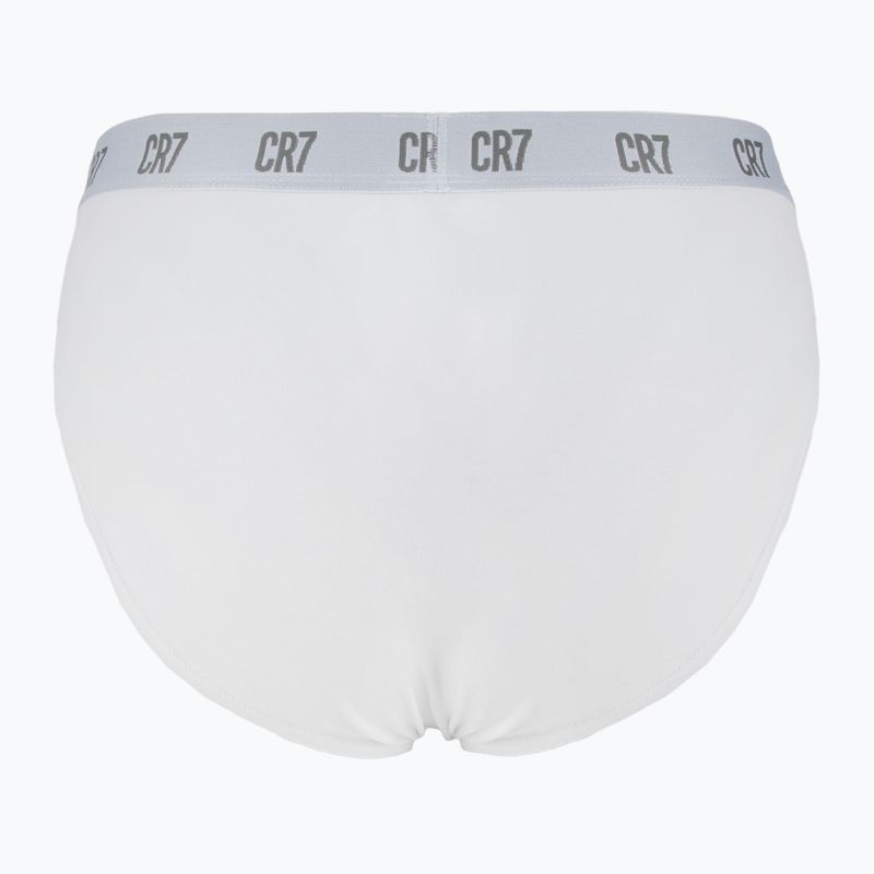 Férfi boxeralsó CR7 Basic Short 3 pár fehér 3