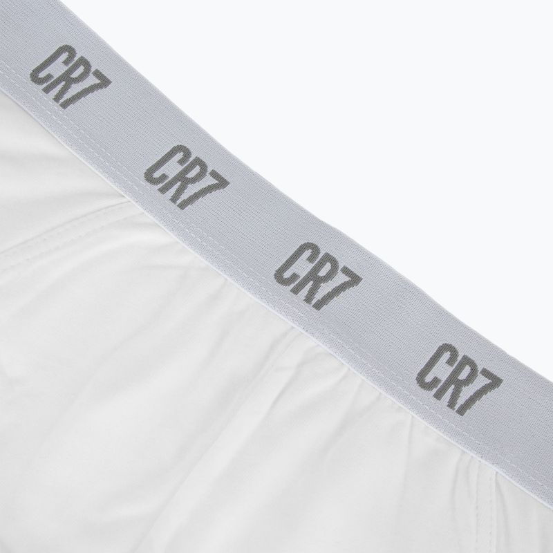 Férfi boxeralsó CR7 Basic Short 3 pár fehér 4