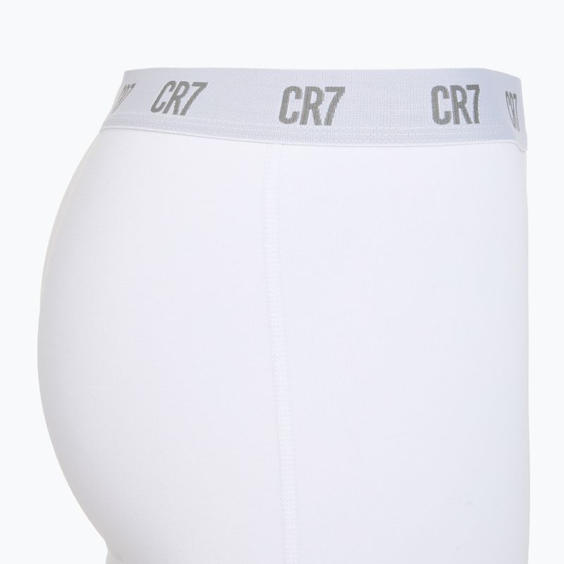 Férfi CR7 Basic Trunk boxeralsó 3 pár fehér 4
