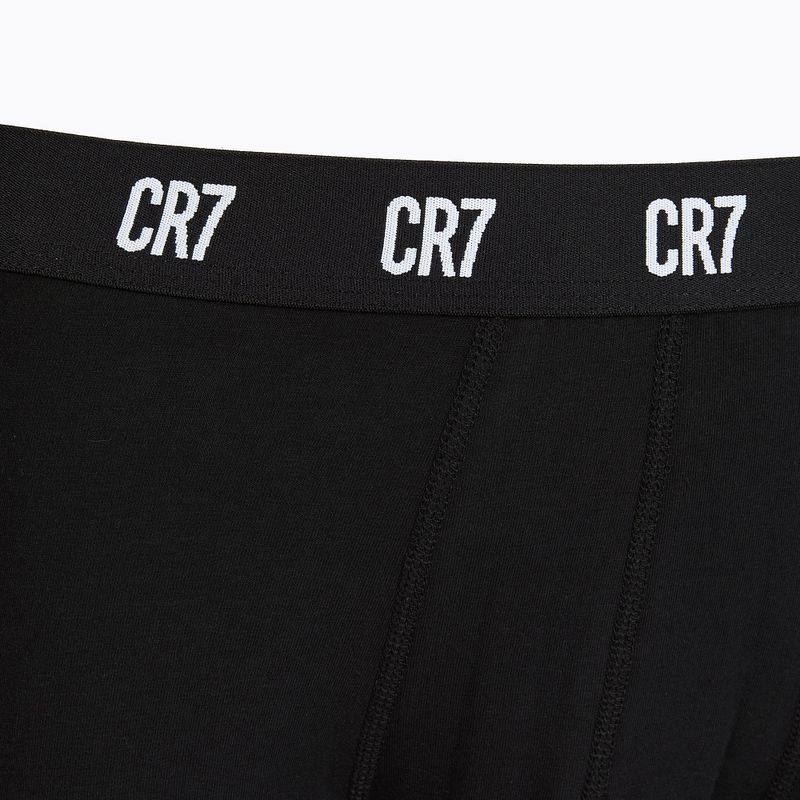 Férfi boxeralsó CR7 Basic Trunk 3 darab black 4