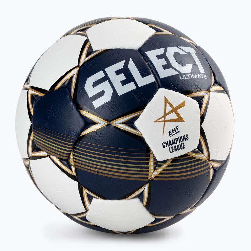 SELECT Ultimate LM v22 EHF Hivatalos kézilabda tengerészkék-fehér SE98549