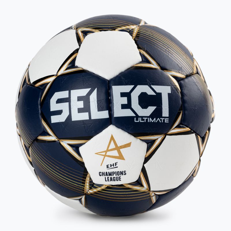 SELECT Ultimate LM v22 EHF Hivatalos kézilabda tengerészkék-fehér SE98549 2