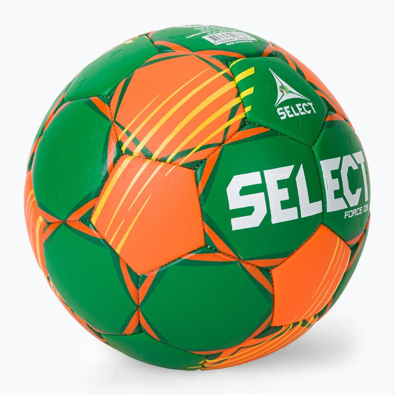SELECT Force DB v22 narancssárga-zöld kézilabda 210029 2