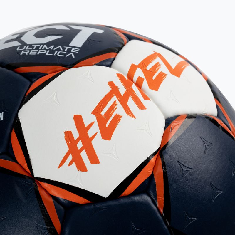SELECT Ultimate LE v22 EHF Replica kézilabda tengerészkék és fehér SE98945 3