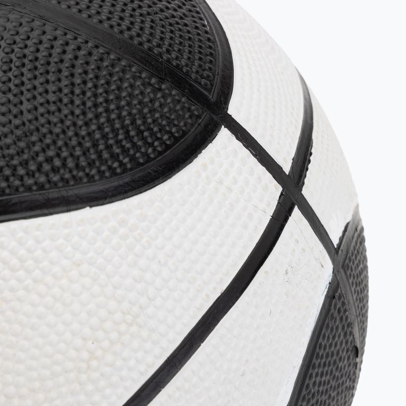 Gyermek kosárlabda SELECT Basketball Street v23 fehér/fekete 7-es méret 3