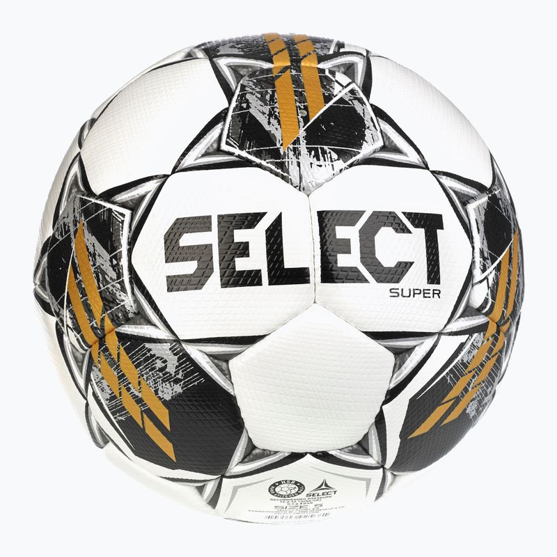 SELECT Super v23 fehér/szürke labdarúgó méret 5