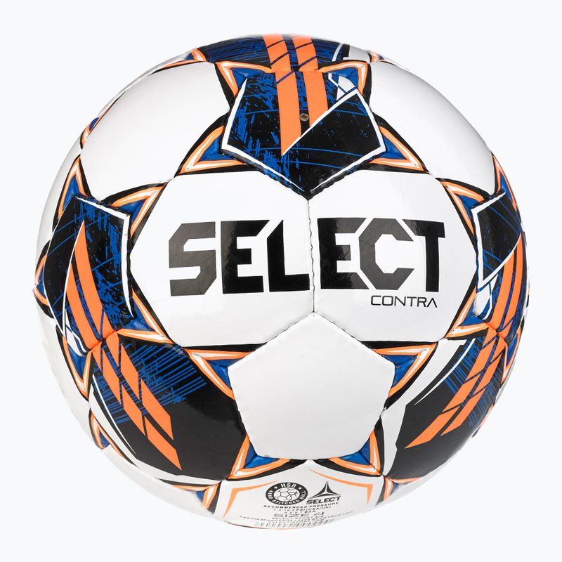SELECT Contra FIFA Basic v23 fehér / narancssárga labdarúgó méret 4