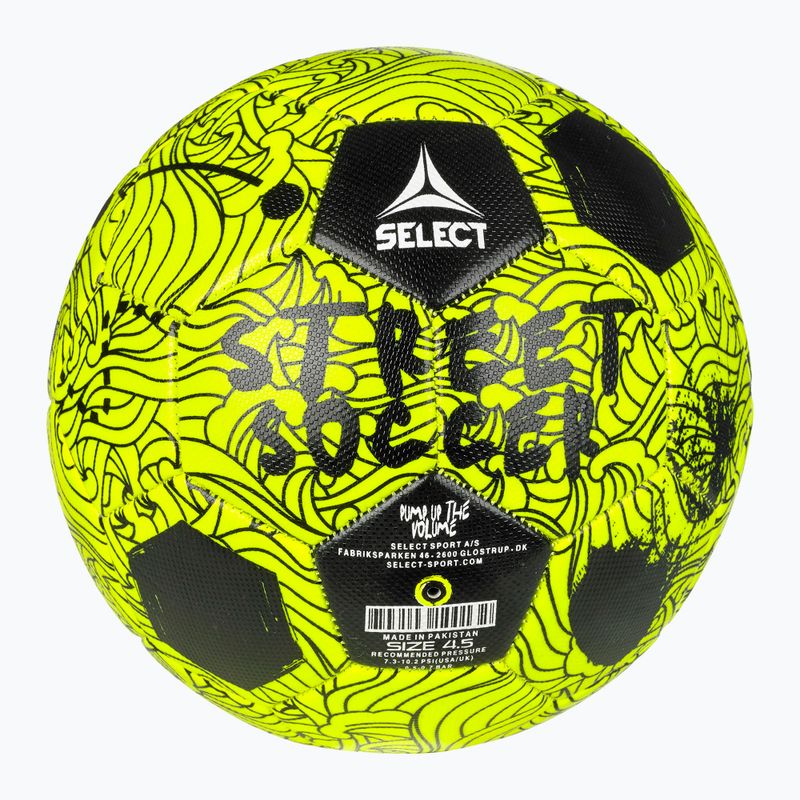 SELECT Street Soccer labda v24 sárga/fekete méret 4.5 2