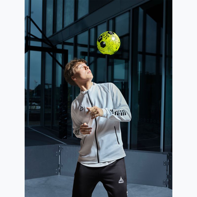 SELECT Street Soccer labda v24 sárga/fekete méret 4.5 5