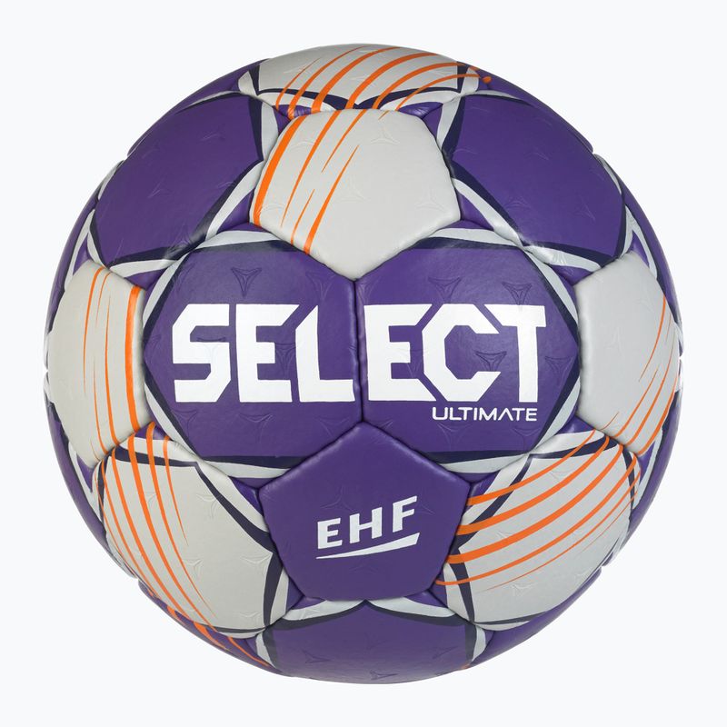 Kézilabda SELECT Ultimate v24 Official EHF grey/purple Méret: 2