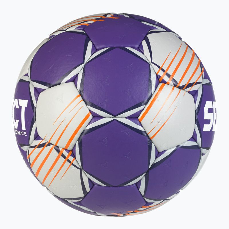 Kézilabda SELECT Ultimate v24 Official EHF grey/purple Méret: 2 3