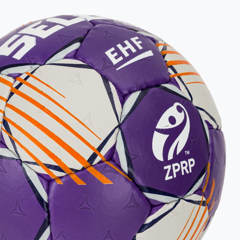 Kézilabda SELECT Ultimate Replica Orlen Superliga v24 EHF grey/purple Méret: 0 3