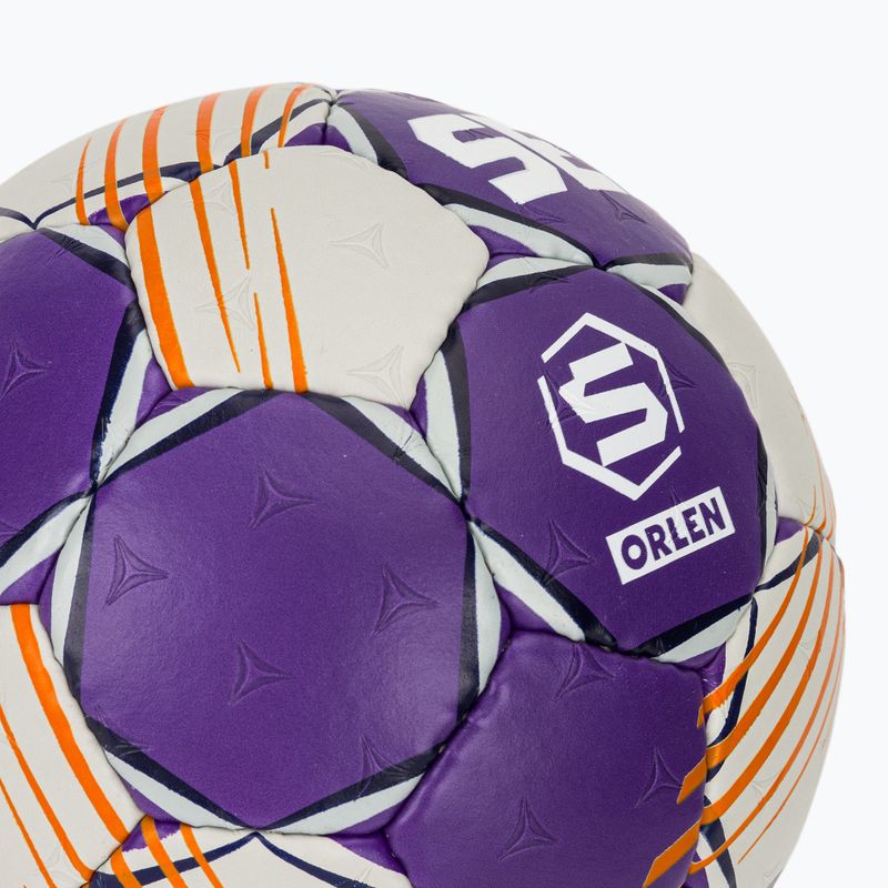 Kézilabda SELECT Ultimate Replica Orlen Superliga v24 EHF grey/purple Méret: 0 4