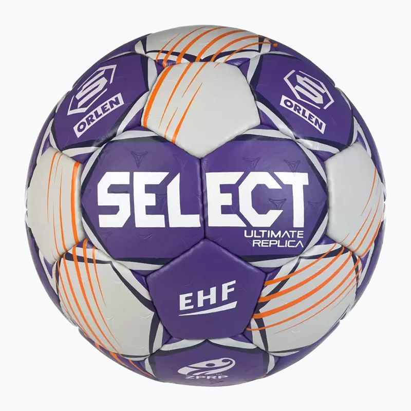 Kézilabda SELECT Ultimate Replica Orlen Superliga v24 EHF grey/purple Méret: 1