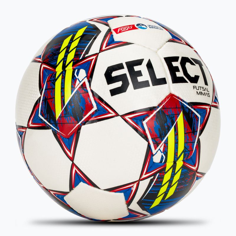 Focilabda SELECT Futsal Mimas Fogo Ekstraklasa FIFA white/yellow Méret: 4 2