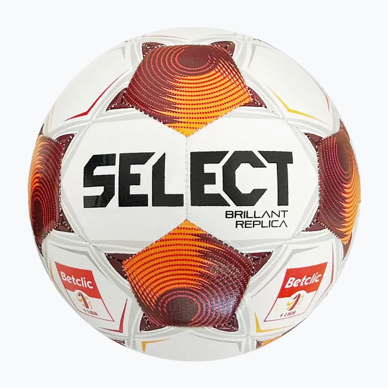 Focilabda SELECT Brillant Replica Betclic v25 white/red méret 4