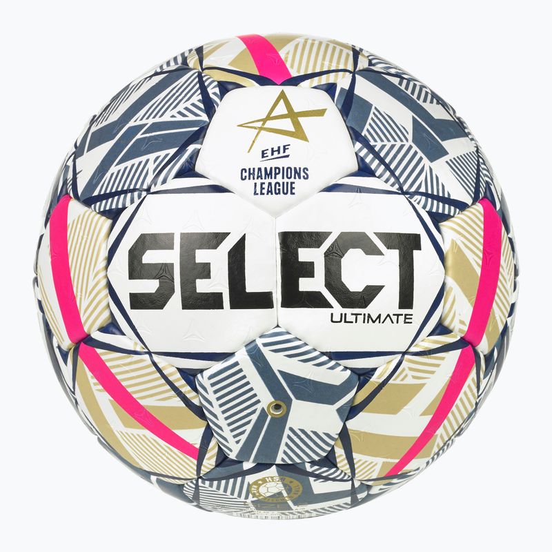 Kézilabda SELECT Ultimate EHF Champios League LM V26 Replica rozmiar 2 white/red 2