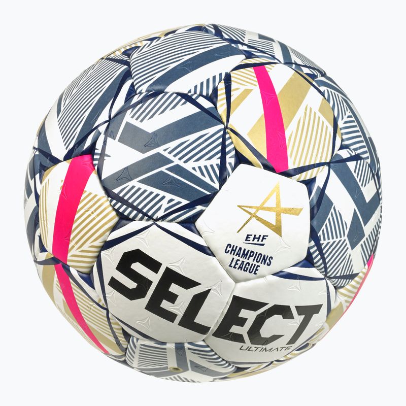 Kézilabda SELECT Ultimate EHF Champios League LM V26 Replica rozmiar 2 white/red 4