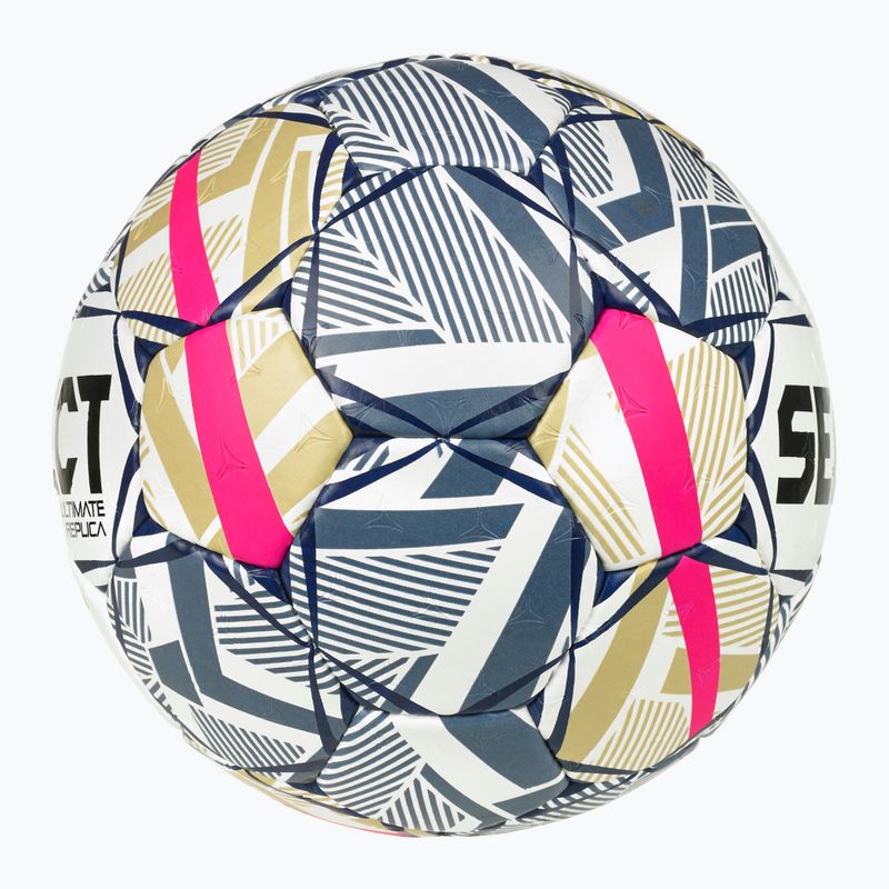 Kézilabda SELECT Ultimate EHF Champios League LM V26 Replica rozmiar 1 white/red 3