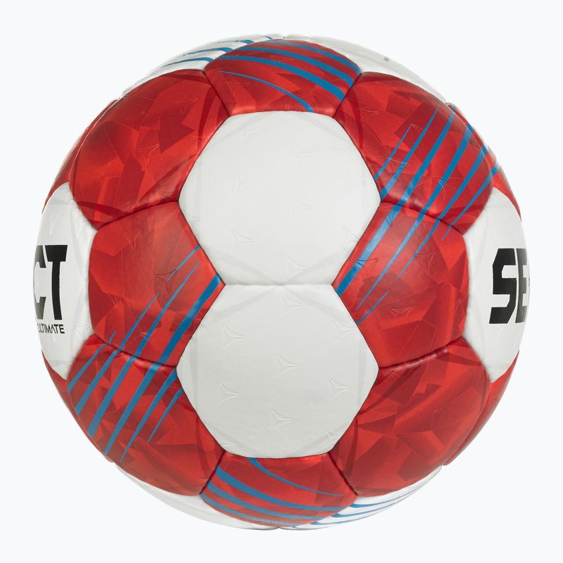 Kézilabda SELECT Ultimate EHF V26 Official rozmiar 2 white/blue/gold 3