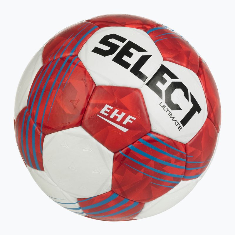 Kézilabda SELECT Ultimate EHF V26 Official rozmiar 2 white/blue/gold 4