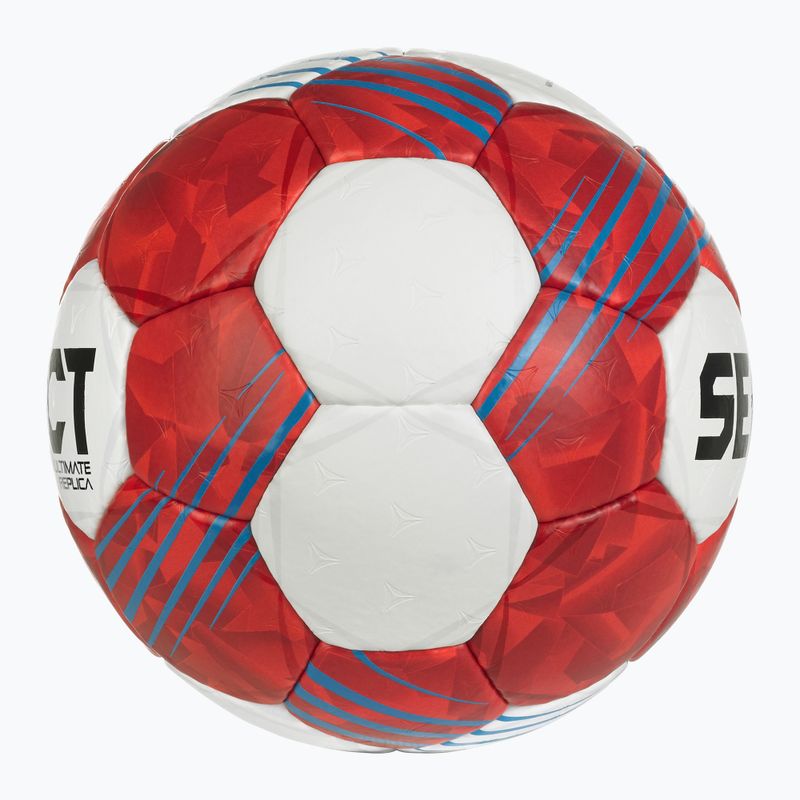 Kézilabda SELECT Ultimate EHF V26 Official rozmiar 2 white/blue/gold 3