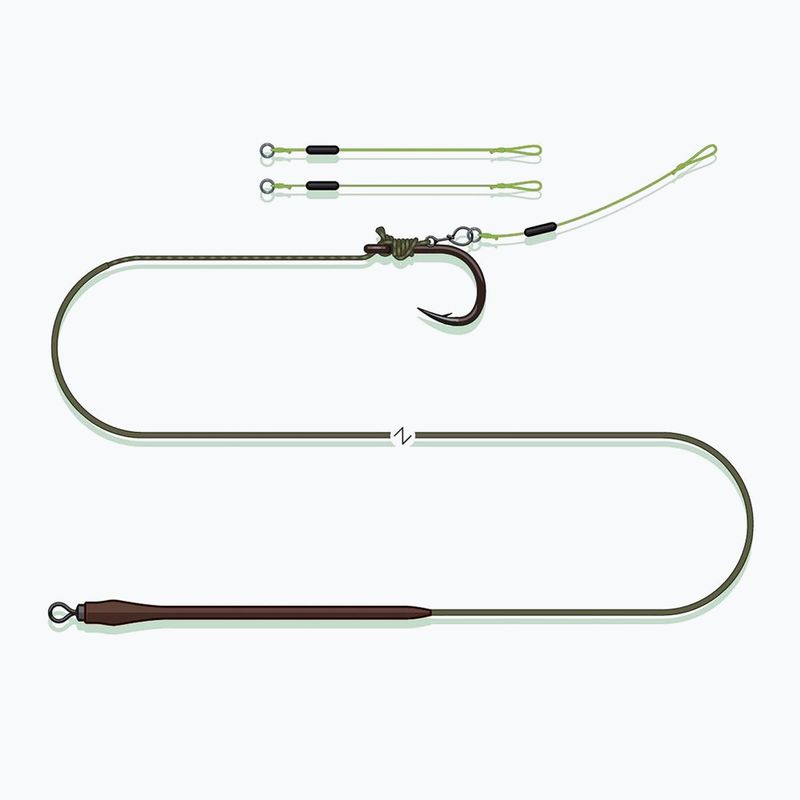 MADCAT Quick Change Pellet Rig harcsavezető