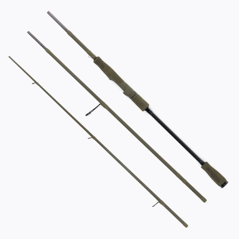 SavageGear Sg4 Medium Game Travel spinning rod 4 sec fekete 72207