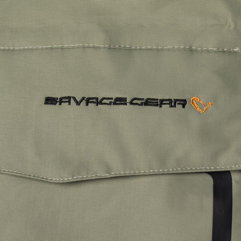 Férfi Savage Gear SG Hybrid pala zöld kabát 3