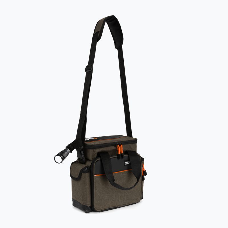 SavageGear Specialist Csalizó táska 6 doboz barna 74234 2