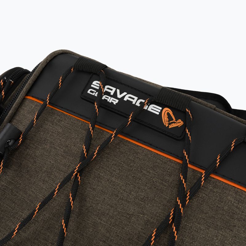 SavageGear Specialist puha csalitartó táska 1 doboz 10 táska barna 74240 3
