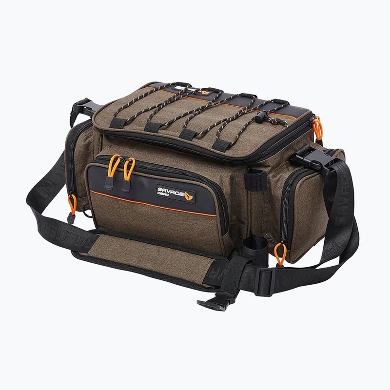 Savage Gear System Box Bag S 3 doboz 5 táska barna/fekete