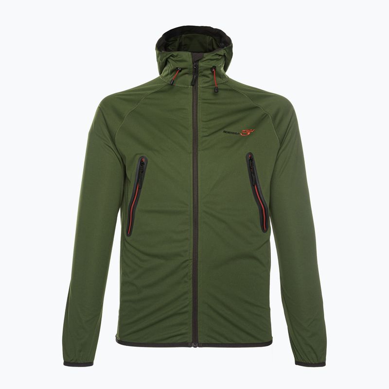 Férfi Scierra Drifter Softshell kabát moha zöld