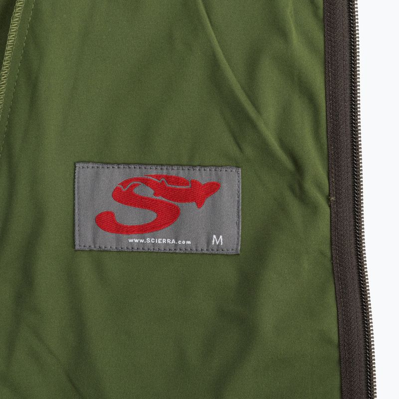 Férfi Scierra Drifter Softshell kabát moha zöld 4