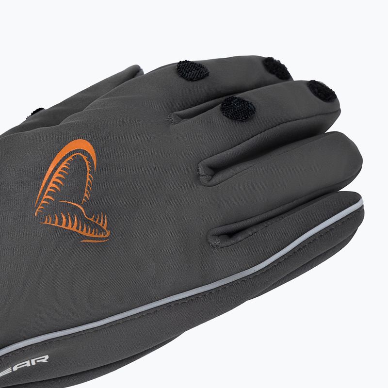 Savage Gear Softshell kesztyű szürke 76460 5