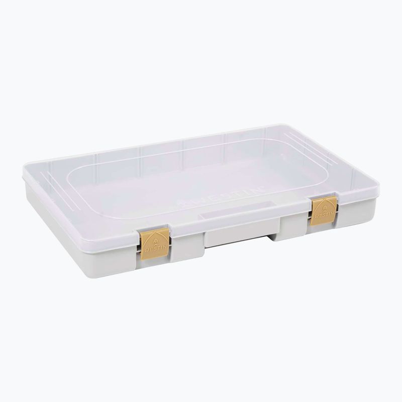 Westin W3 Game Tackle Box 36 x 22,5 x 5 cm szürke/átlátszó