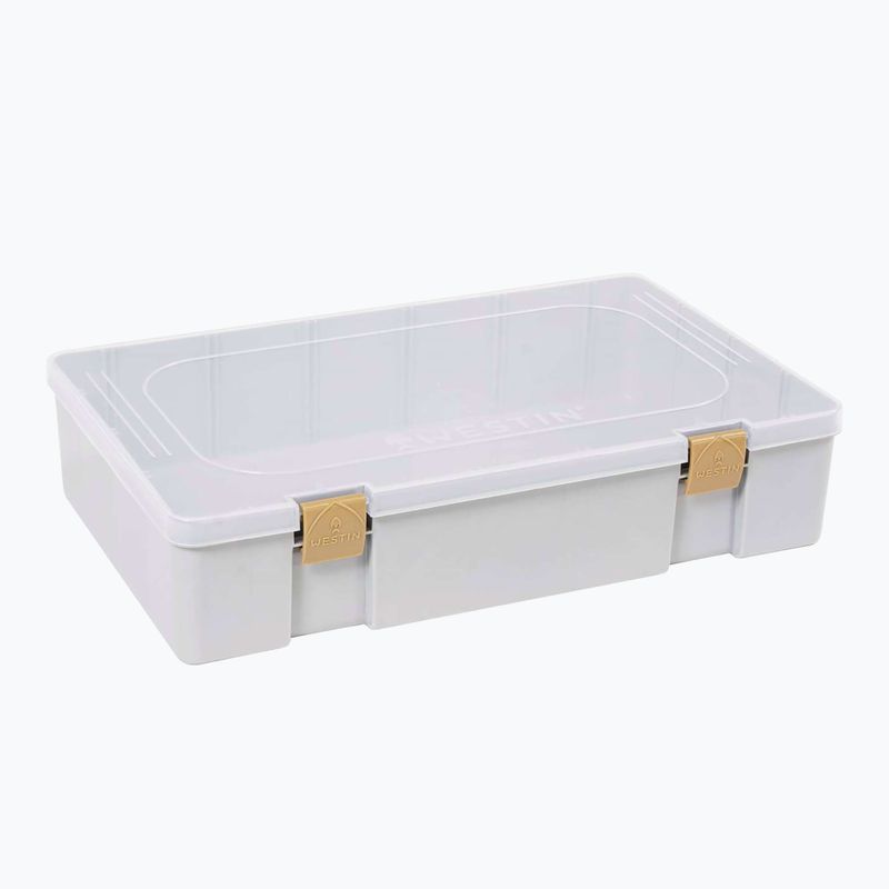 Westin W3 Game Tackle Box 36 x 22,5 x 8 cm szürke/átlátszó