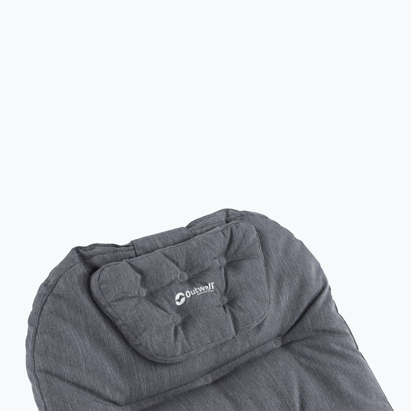 Outwell Fontana Lake túrázó nyugágy fekete/szürke 4