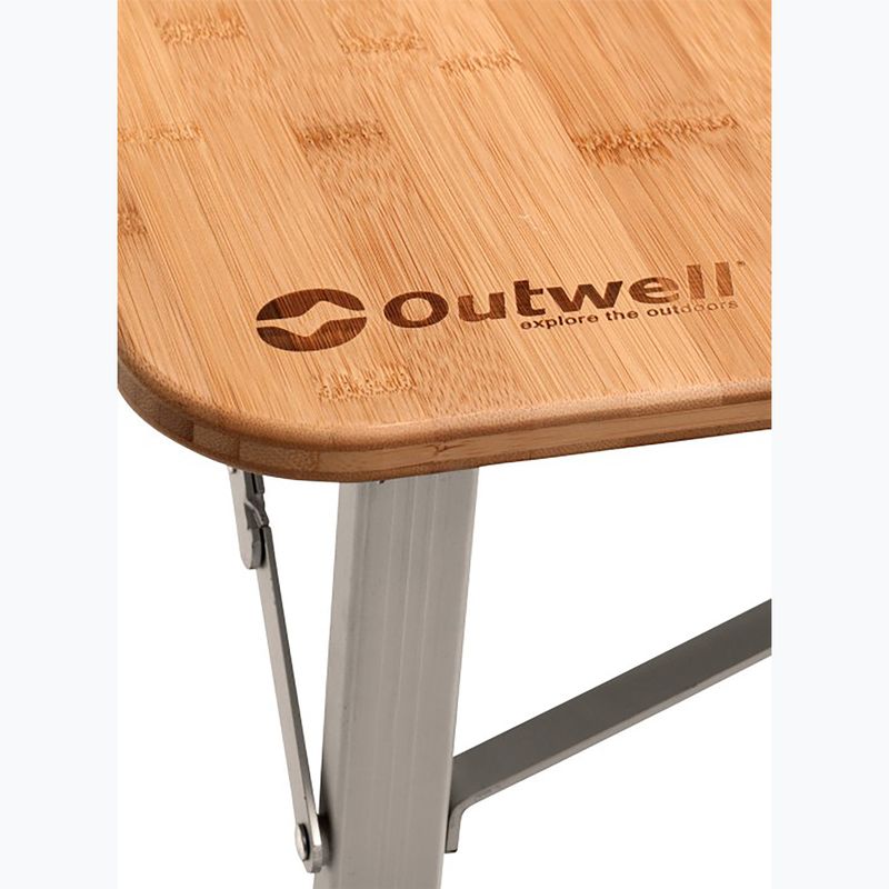 Outwell túraasztal Custer L barna 3