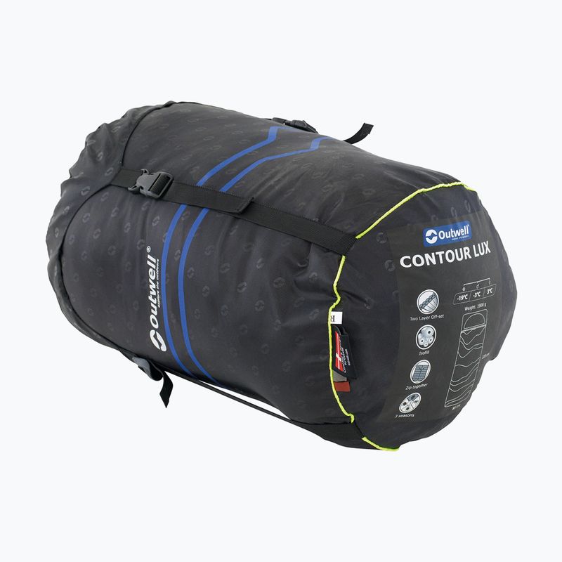 Outwell Contour Lux hálózsák bordó 230367 16