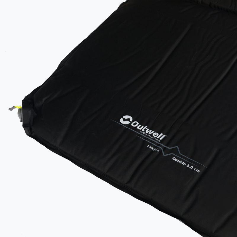 Outwell Sleepin Double 5cm önfúvó szőnyeg fekete 400035 3